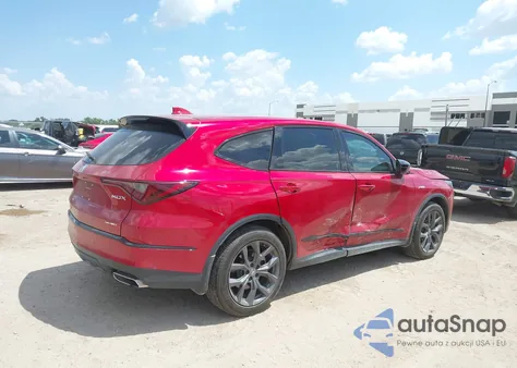 2022 Acura Mdx A-Spec Package из США, поврежденный, VIN 5J8YE1H03NL037744